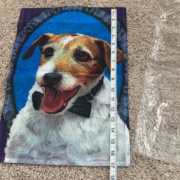Jack Russel Garden Flag - Picture 4 of 5
